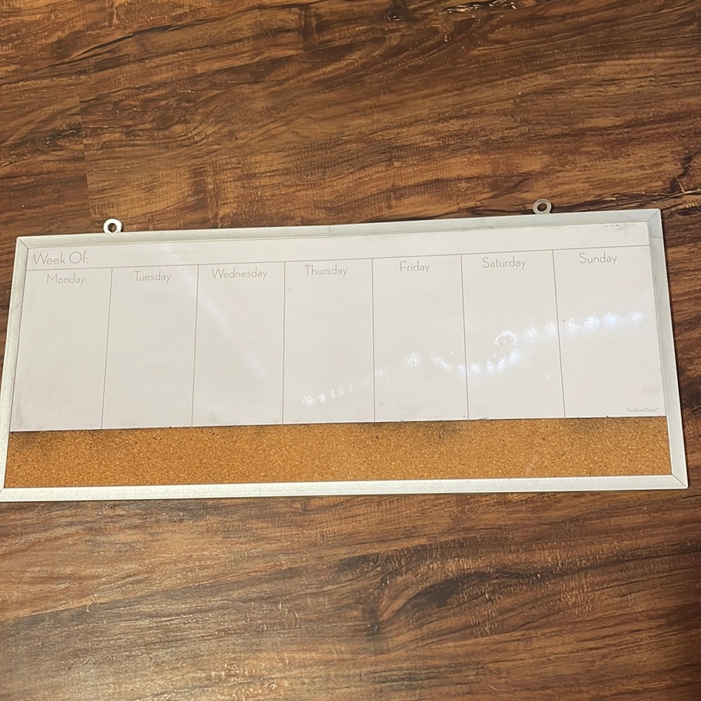 whiteboard schedule
